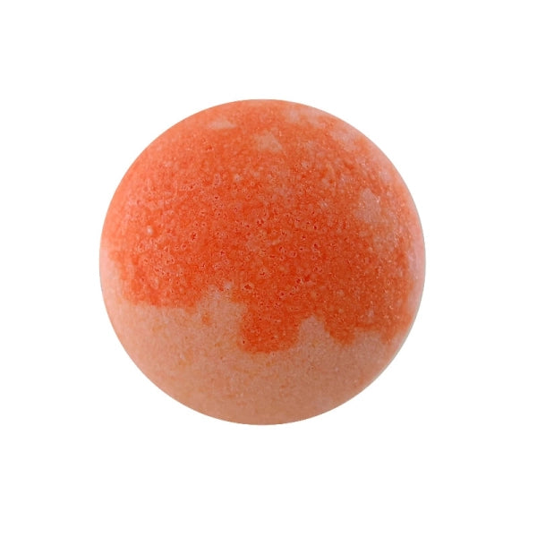 Boule de bain effervescente bicolore parfum Pêche – 45 g