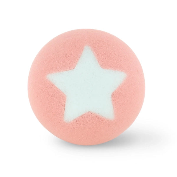 Boule effervescente Étoile d’hiver rose – 125 g