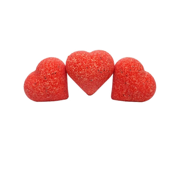 Cœur effervescent parfum Fraise – 1 cœur