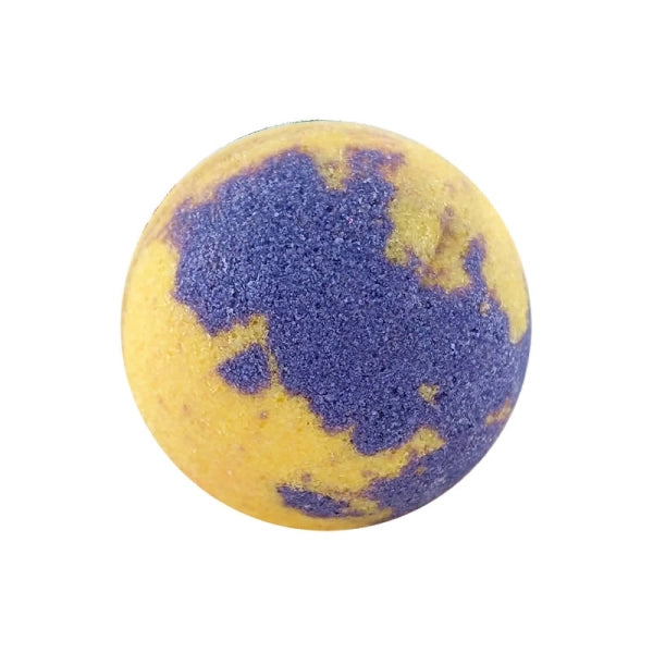 Boule de bain effervescente bicolore parfum Fleur de Lotus – 45 g