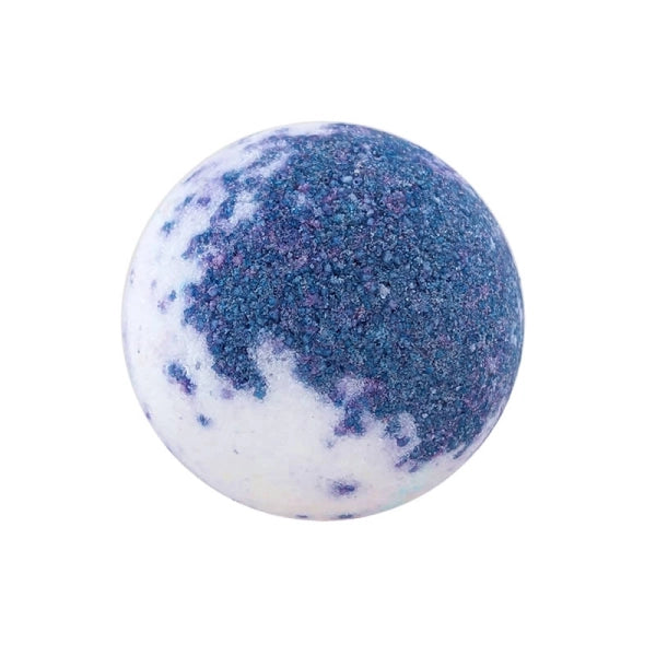 Boule de bain effervescente bicolore parfum Myrtille – 45 g