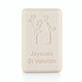 Savon Saint-Valentin couple d’amoureux vanille 125 g