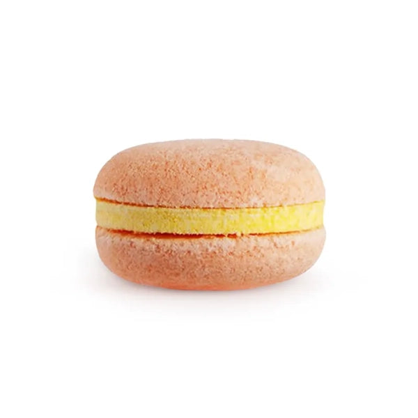 Macaron de bain effervescent parfum Pêche – 1 macaron