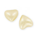 Perles de bain cœur vanille x 50