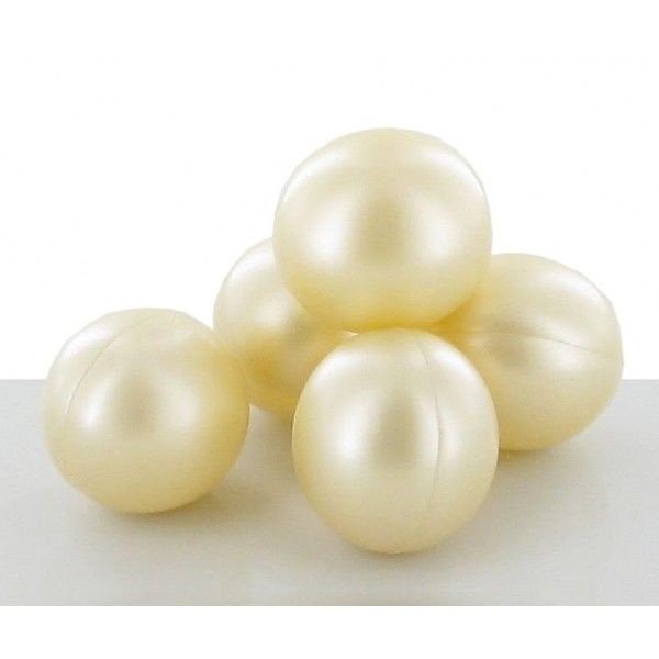 Perles de bain noix de coco x 50