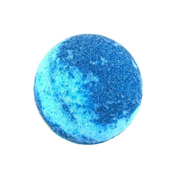 Boule de bain effervescente bicolore parfum Blue Diamond – 45 g