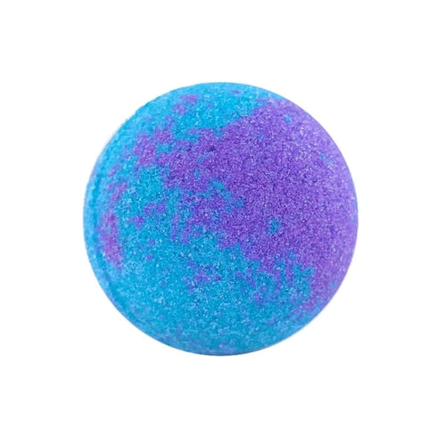 Boule de bain effervescente bicolore parfum Cassis – 45 g
