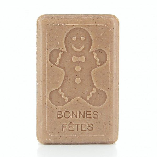 Savon Bonnes fêtes pain d’épices karité bio 125 g