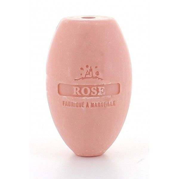 Savon Marseille rotatif écolier rose floral 240 g