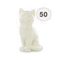 Savon en forme de chat blanc – 1 savon – savon décoratif