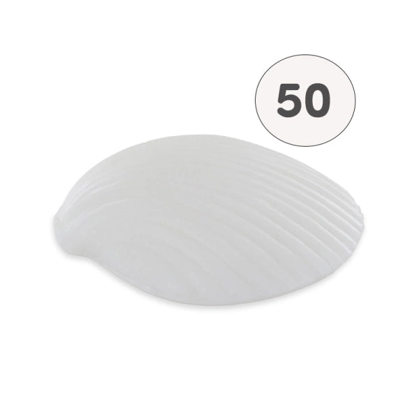 Savon décoratif en forme de coquillage plat – 25 g