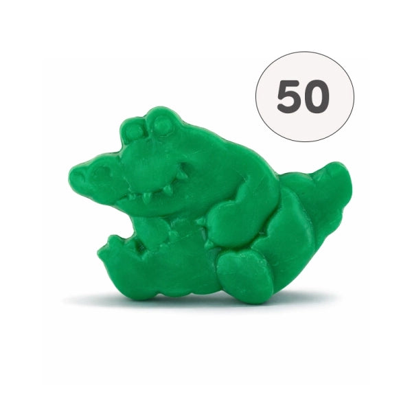 Savon décoratif en forme de crocodile – 1 savon
