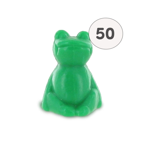 Savon décoratif en forme de grenouille verte – 1 savon