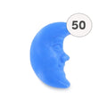 Savon décoratif en forme de lune bleue – 1 savon