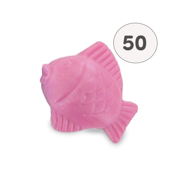 Savon décoratif en forme de poisson lune – 1 savon