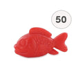 Savon en forme de poisson rouge – 1 savon – savon décoratif