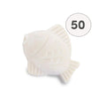 Savon décoratif en forme de poisson lune blanc – 1 savon