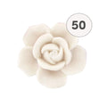 Savon décoratif en forme de fleur blanche – 1 savon