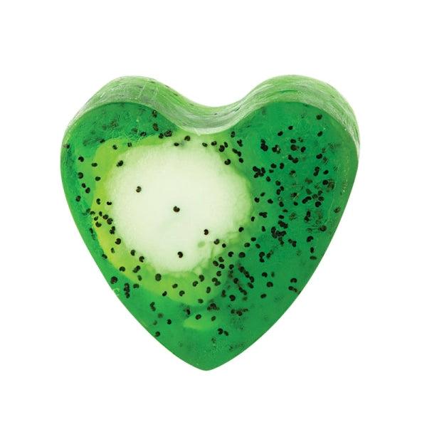Savon glycériné cœur, parfum Kiwi – 85 g