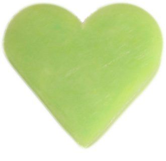 Savons invité cœur thé vert 30 g lot de 12