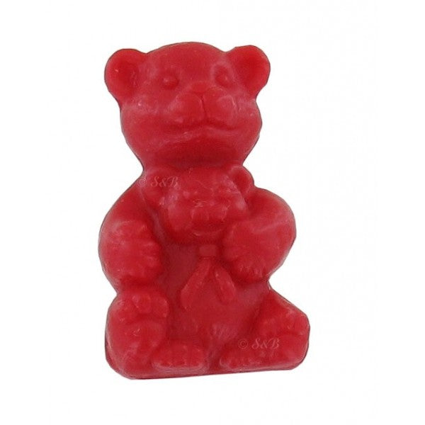 Savons invité ourson cerise – lot de 12 x 30 g