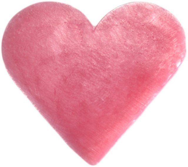 Savons invité cœur rose sauvage 30 g lot de 12