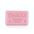 Savon Joyeuses fêtes traîneau du Père Noël sucre d’orge 125 g