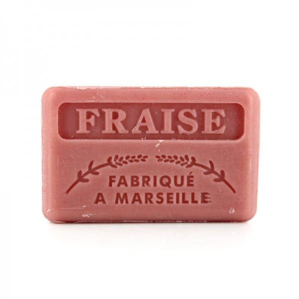 Savon à la fraise et karité bio fruité gourmand 125 g