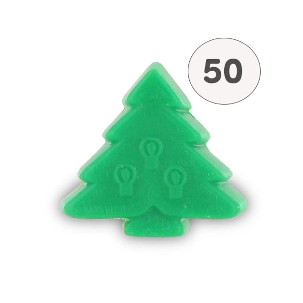 Savon en forme de sapin vert – 1 savon – savon décoratif