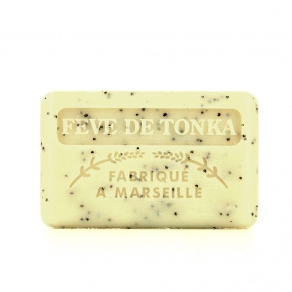 Savon fève de tonka exfoliant karité bio 125 g