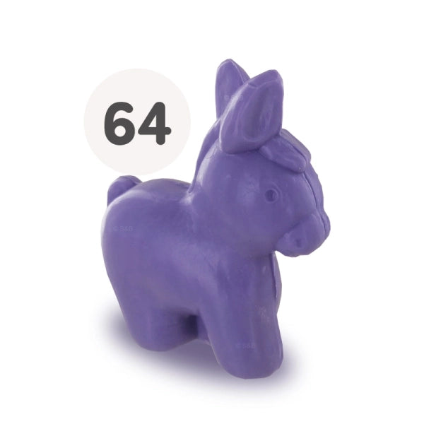 Savon décoratif en forme de grand âne au parfum Lavande – 145 g