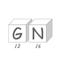 Savon lettre G / N, savon lettre décoratif