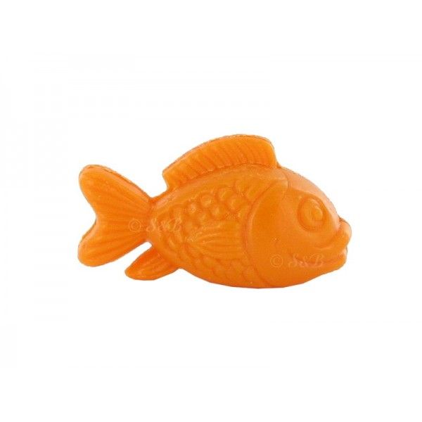 Savons invité poisson abricot – lot de 12 x 30 g