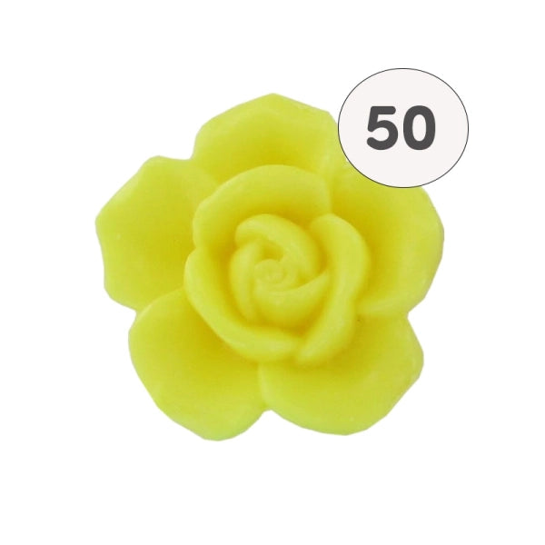 Savon en forme de fleur jaune – 1 savon – savon décoratif