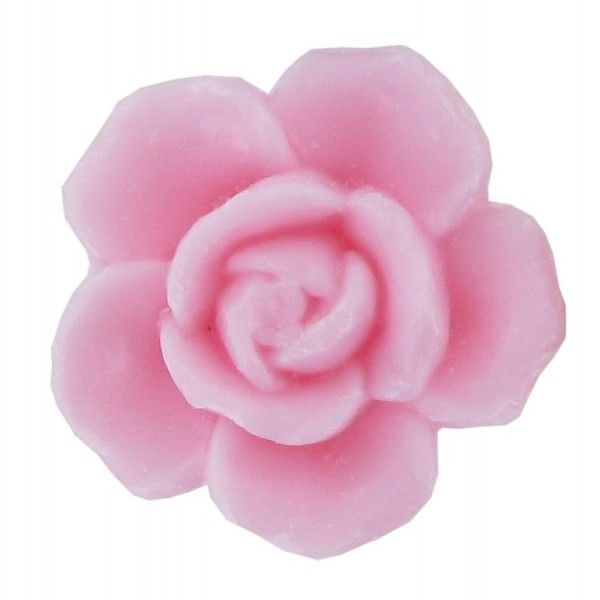 Savons invité rose parfum rose 30 g lot de 12