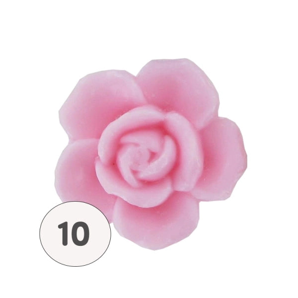 Savon en forme de fleur rose – 1 savon – savon décoratif
