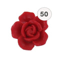 Savon en forme de fleur rouge – 1 savon – savon décoratif