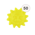Savon en forme de soleil jaune – 1 savon – savon décoratif